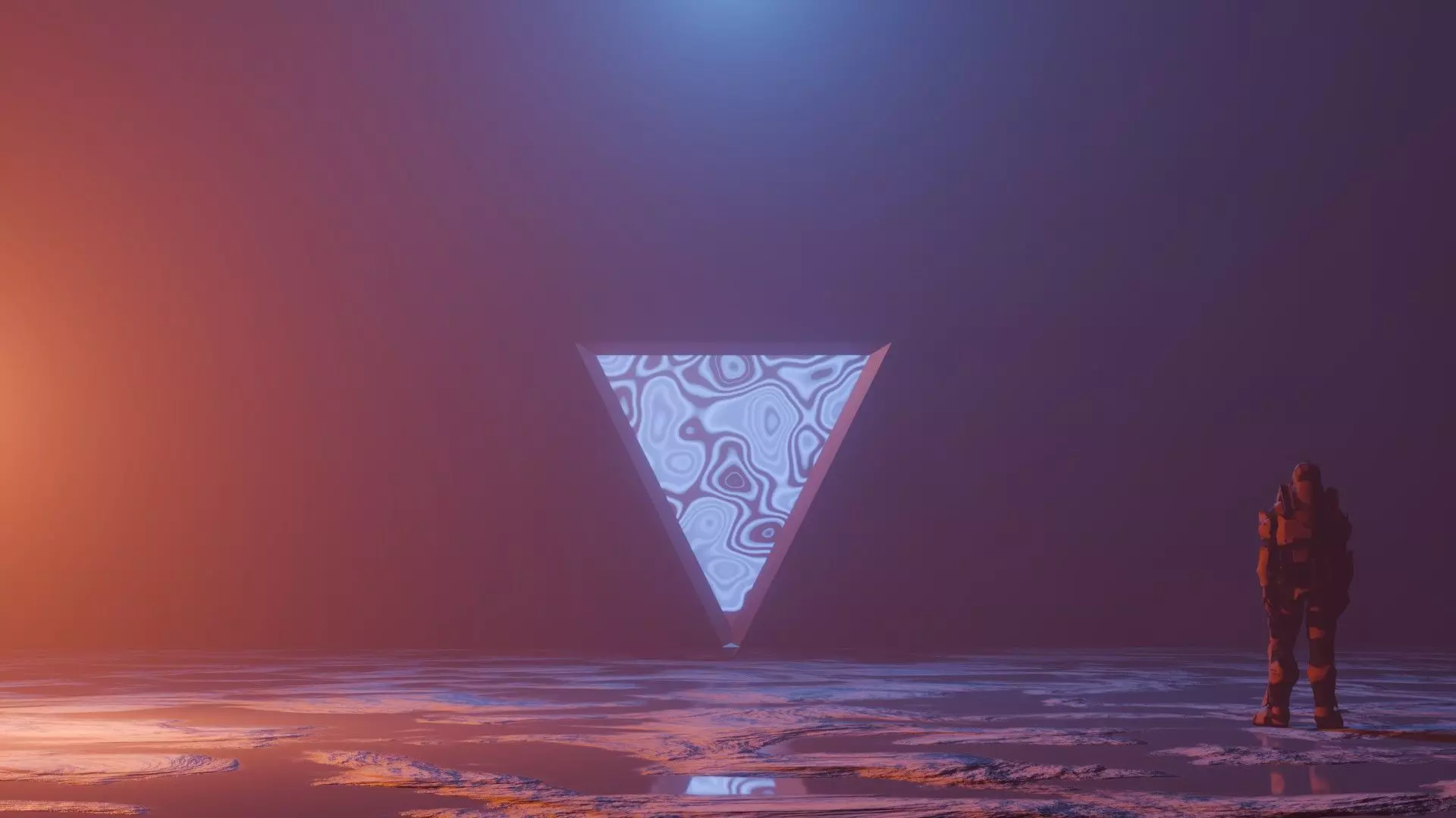 Sci-Fi Lighting Objects Animation 3D model_10