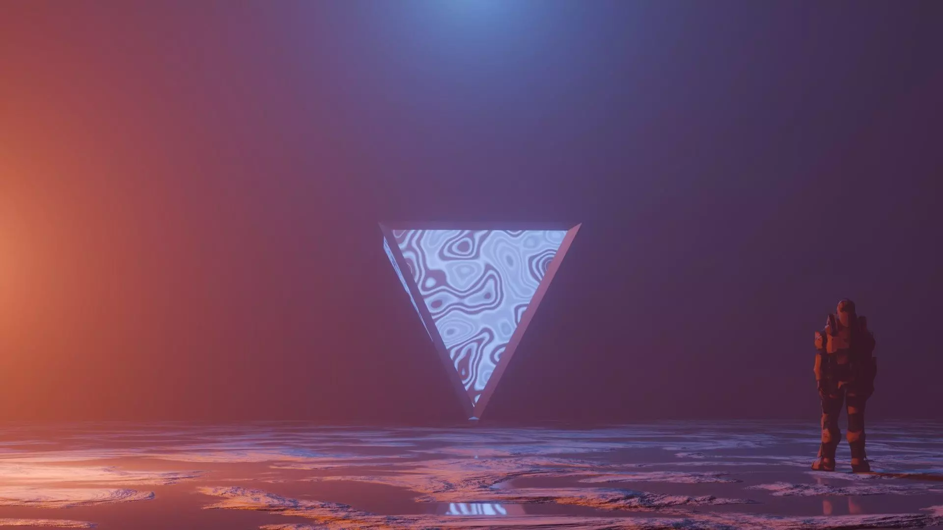 Sci-Fi Lighting Objects Animation 3D model_13