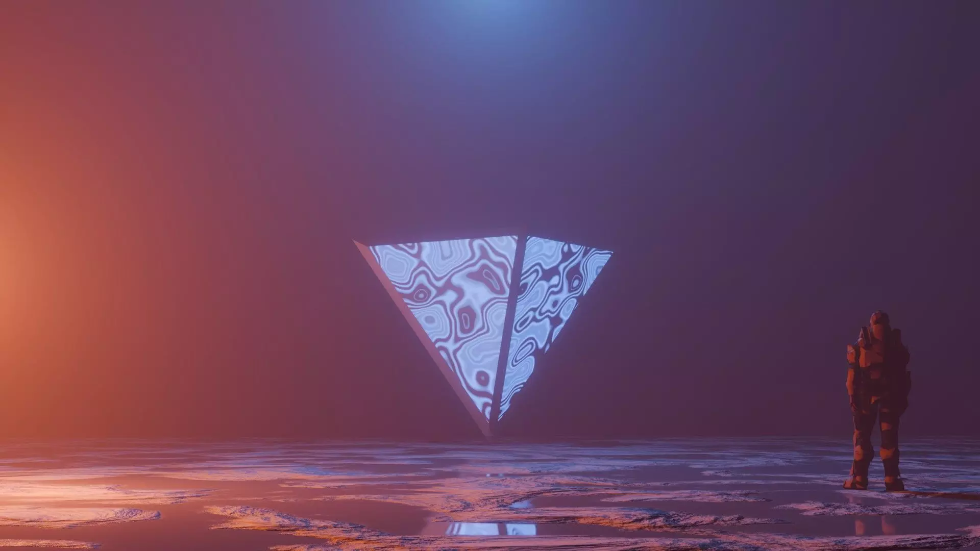 Sci-Fi Lighting Objects Animation 3D model_11