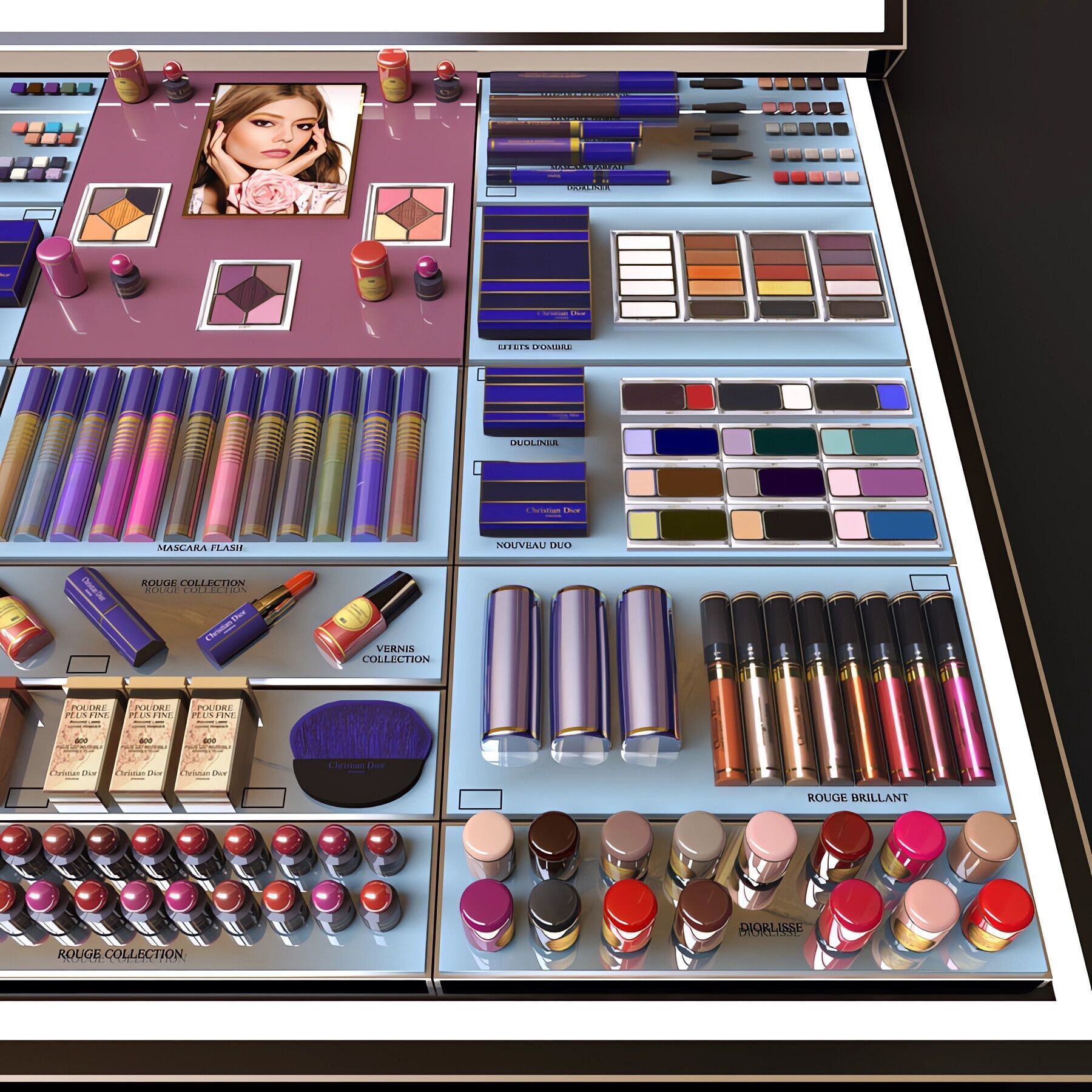 Maquillage Dior 3D model_2