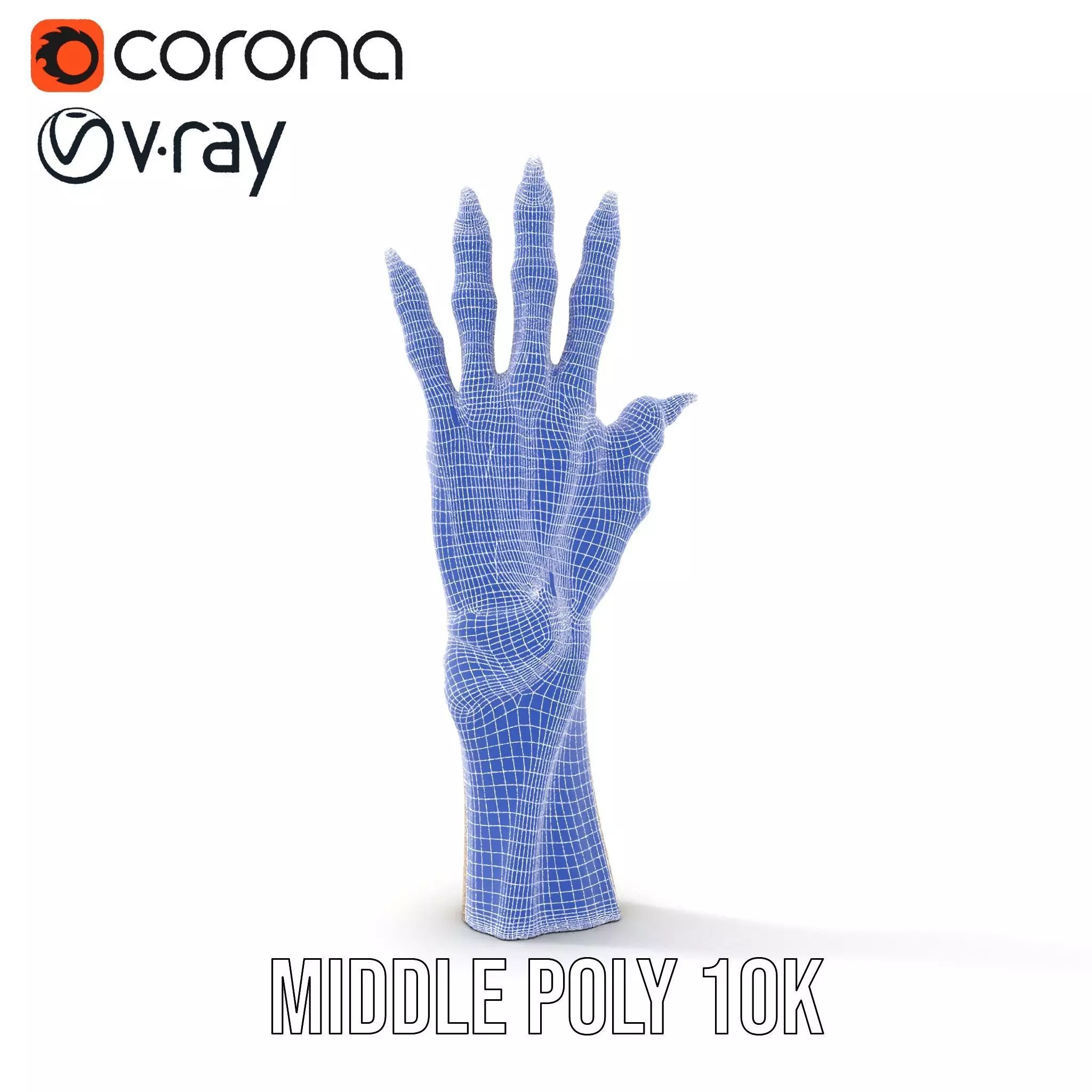 Fantasy Creature Hand Claw Model Pack Low-poly 3D model_27