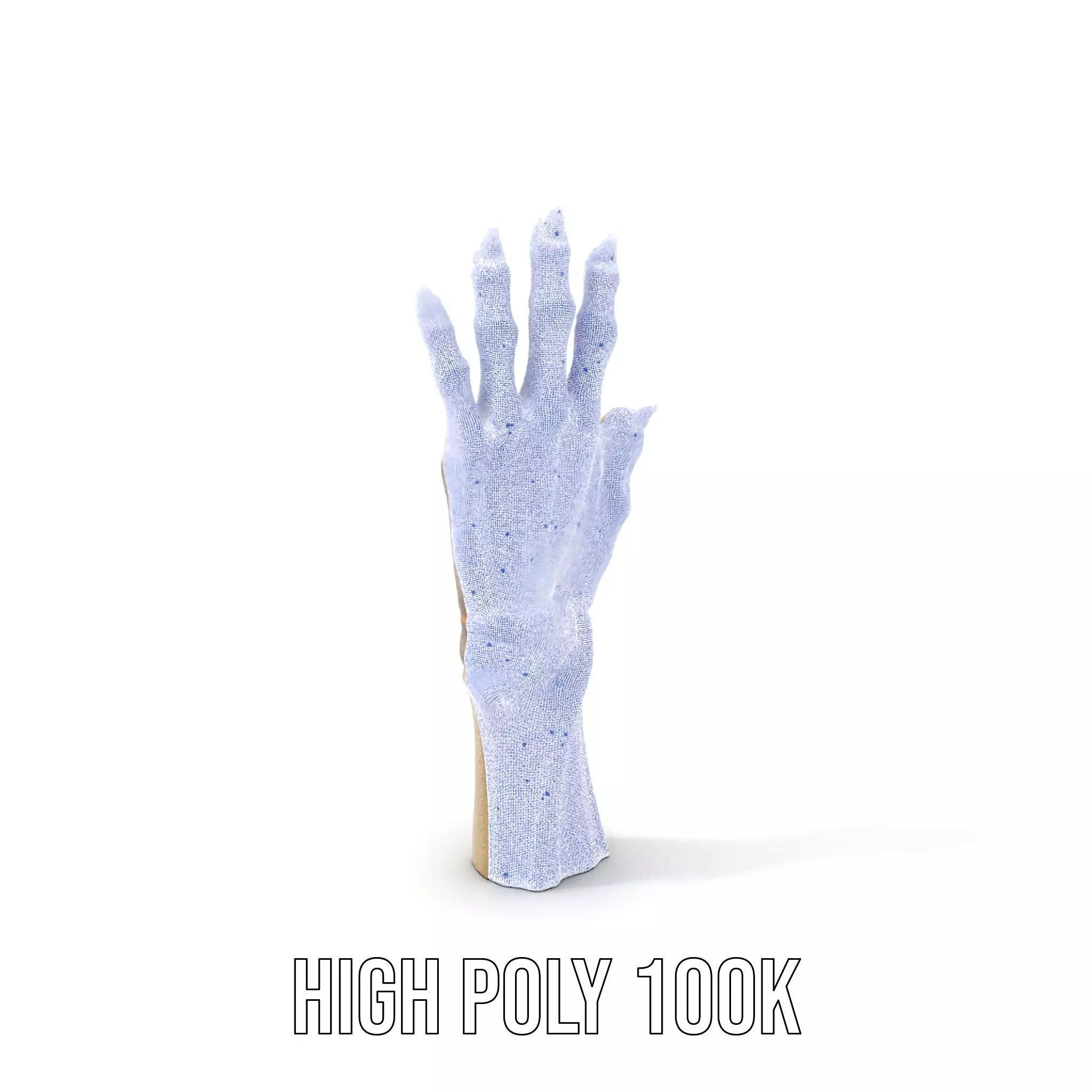 Fantasy Creature Hand Claw Model Pack Low-poly 3D model_4