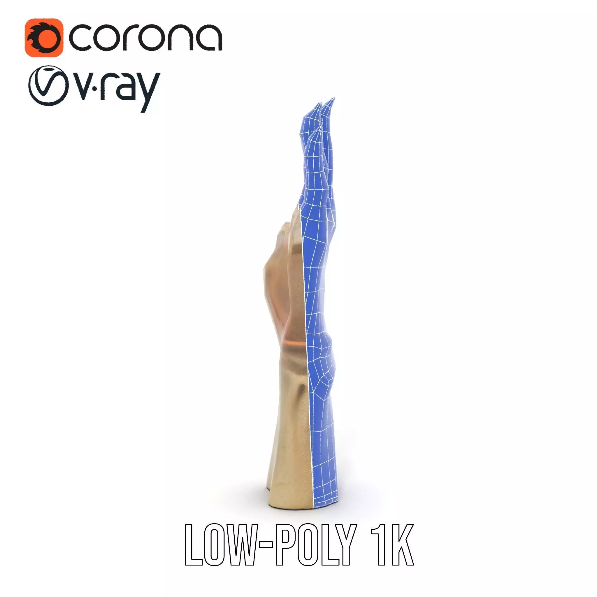 Fantasy Creature Hand Claw Model Pack Low-poly 3D model_25