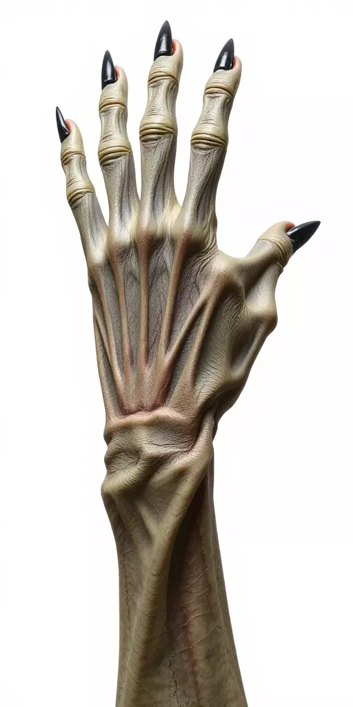 Fantasy Creature Hand Claw Model Pack Low-poly 3D model_2