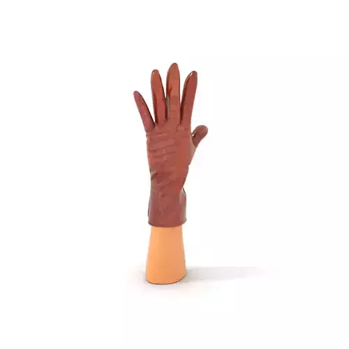 Elegant Leather Glove Model Pack Texture