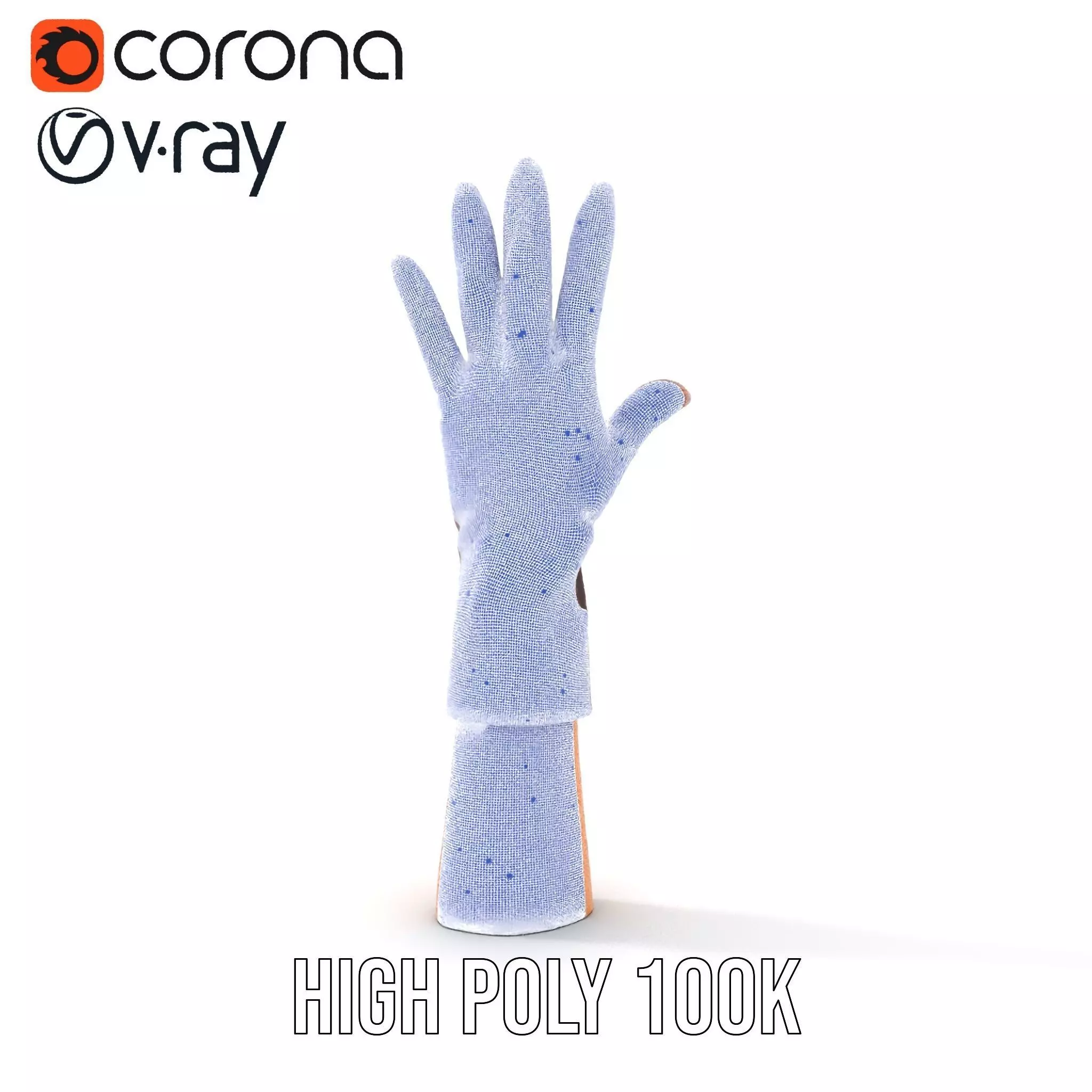 Elegant Leather Glove Model Pack Texture_32