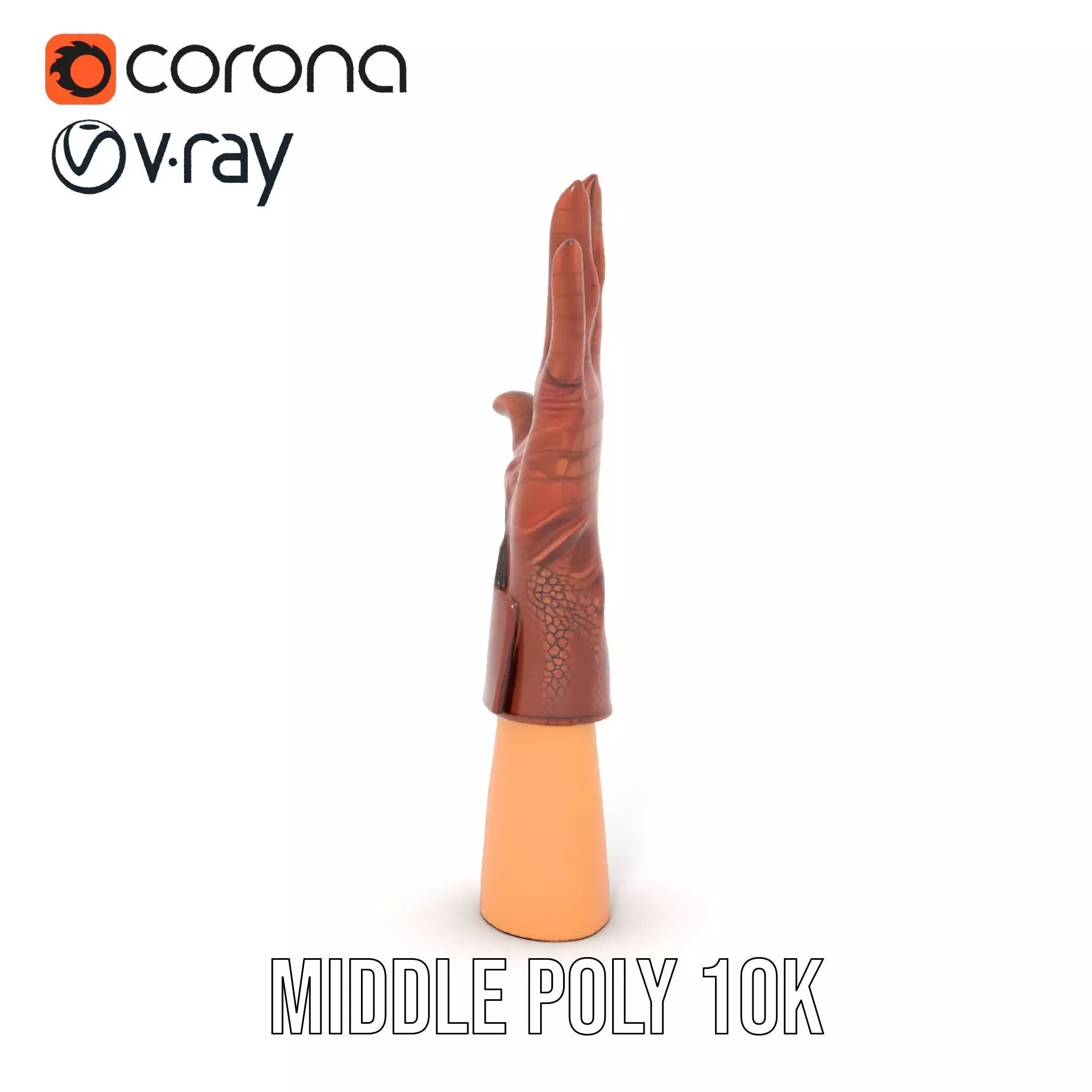 Elegant Leather Glove Model Pack Texture_6