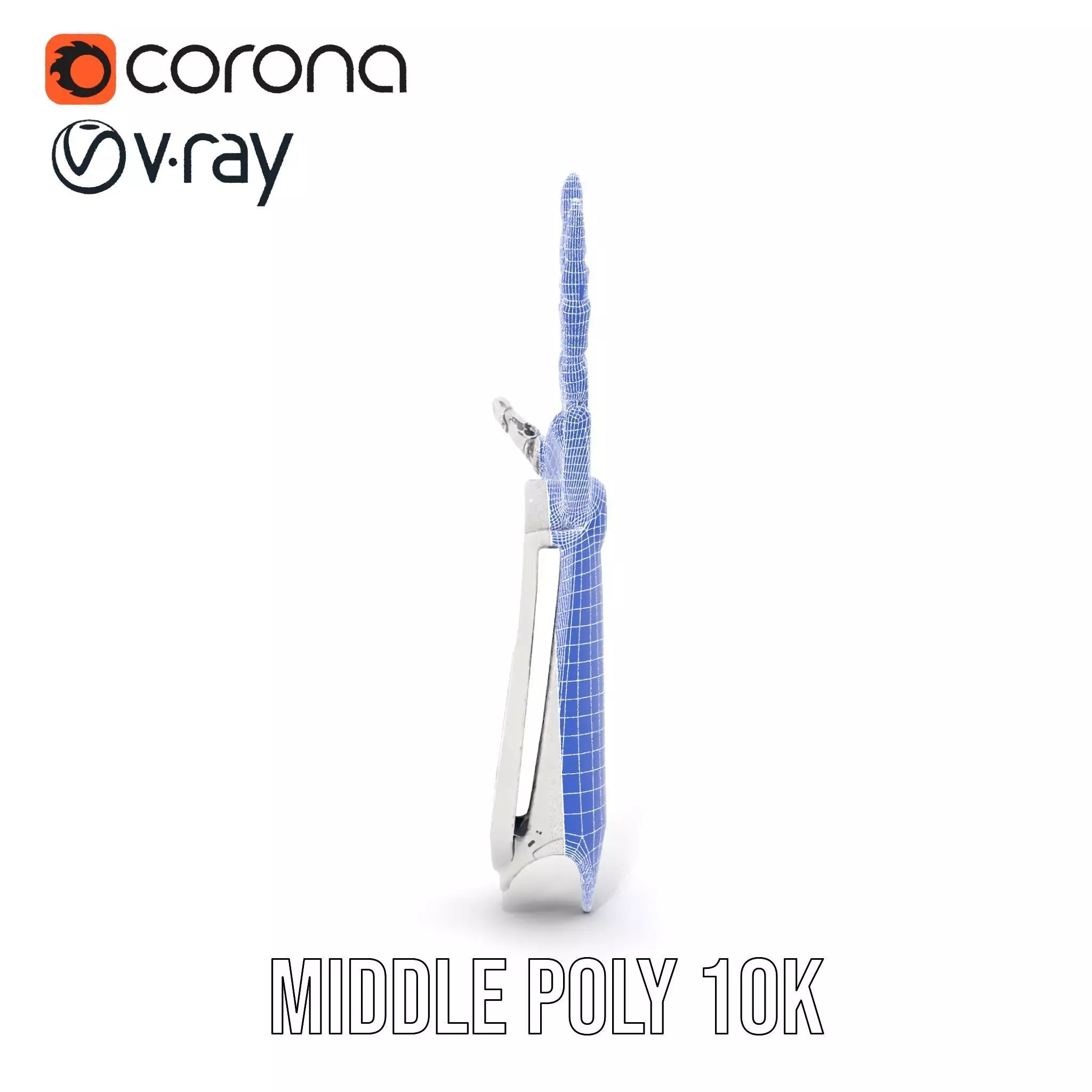 Futuristic Robotic Arm Model Pack Low-poly 3D model_21