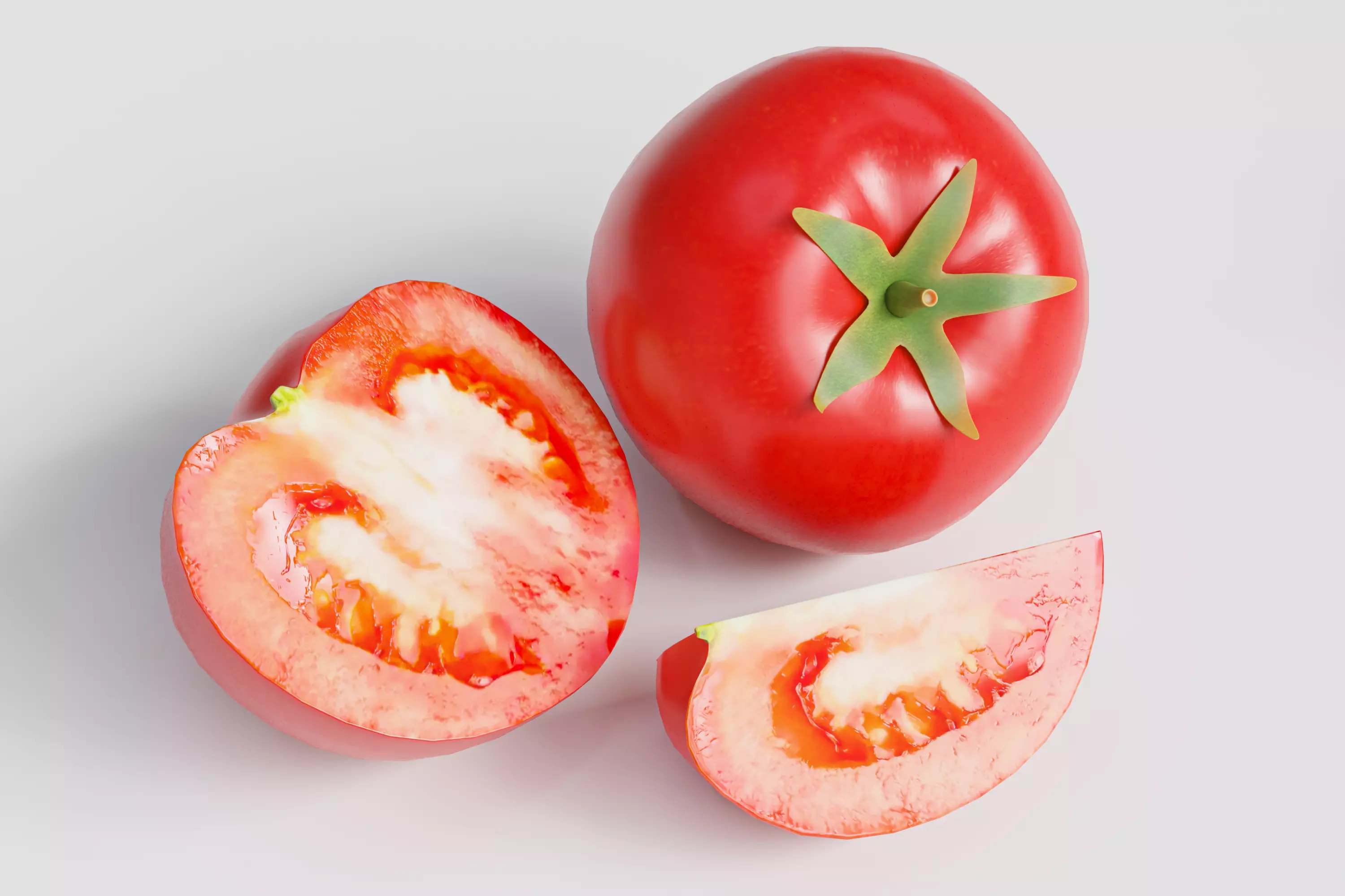 Tomatoes 01 3D model_1