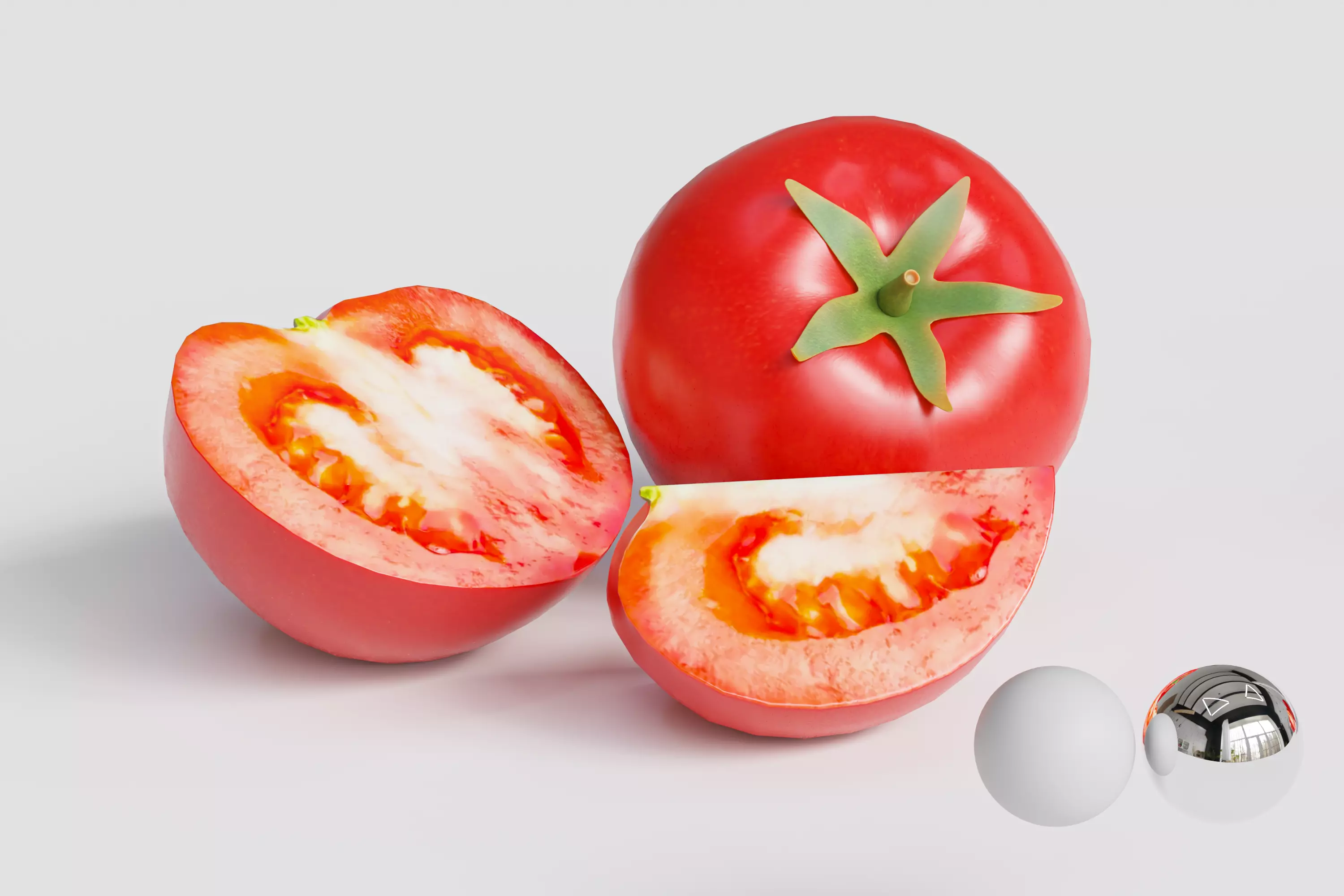 Tomatoes 01 3D model_0