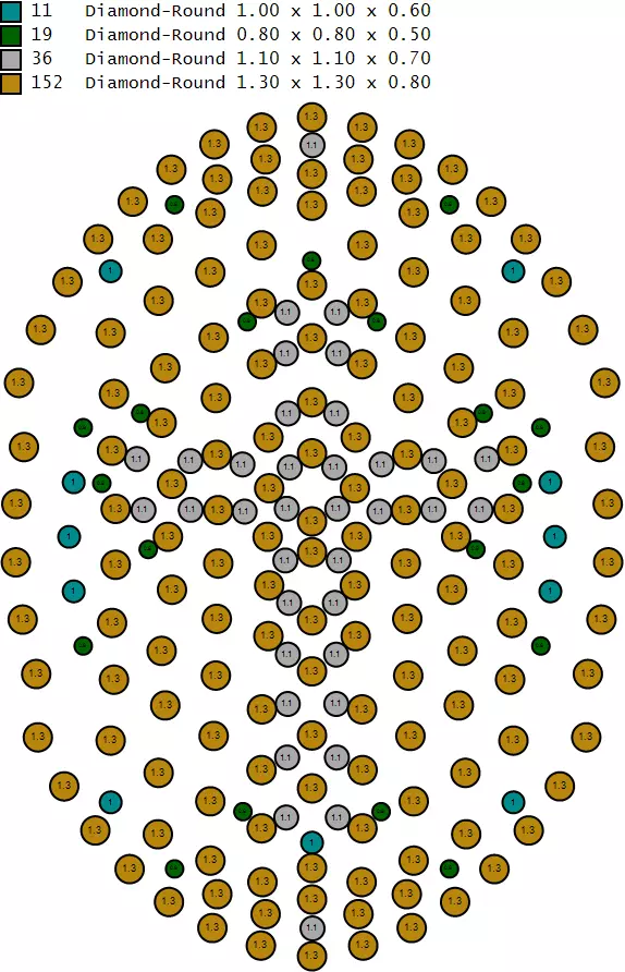 Oval Cross Pendant 3D print model_4