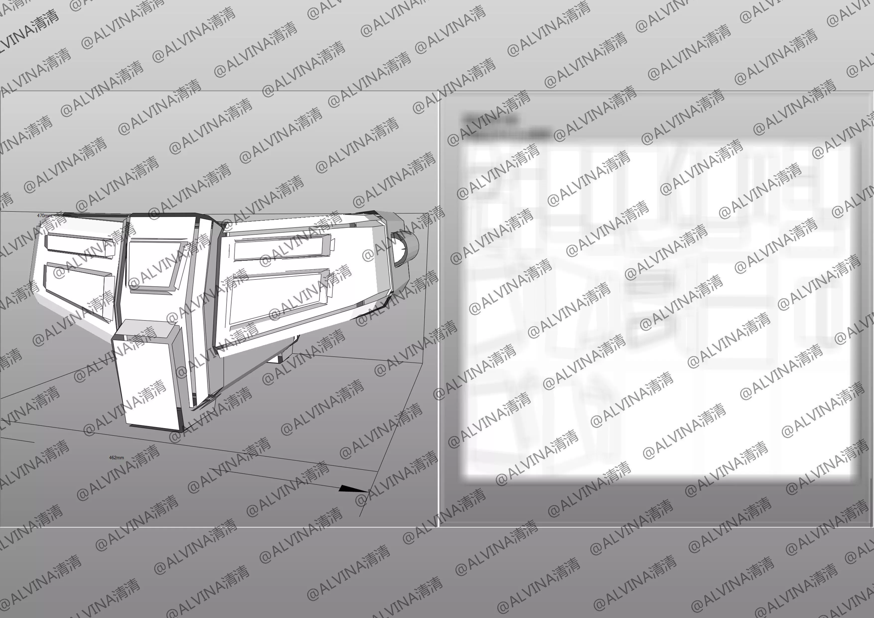 SD G1 Optimus Prime Armor - DIY Cosplay Pepakura Foam Template Low-poly 3D model_15