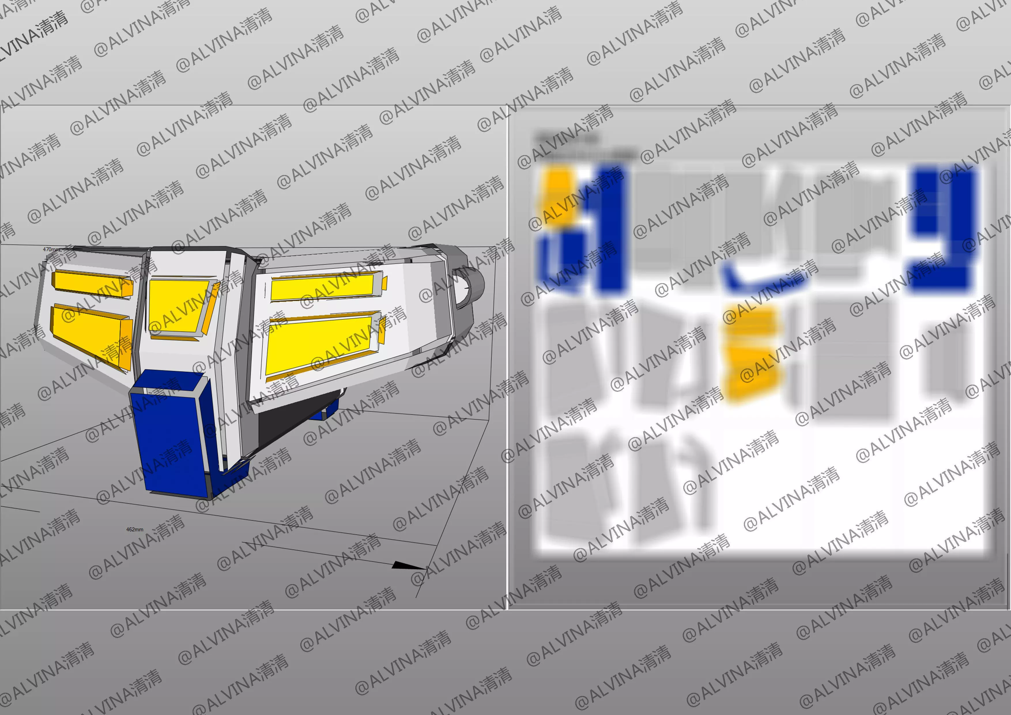 SD G1 Optimus Prime Armor - DIY Cosplay Pepakura Foam Template Low-poly 3D model_14