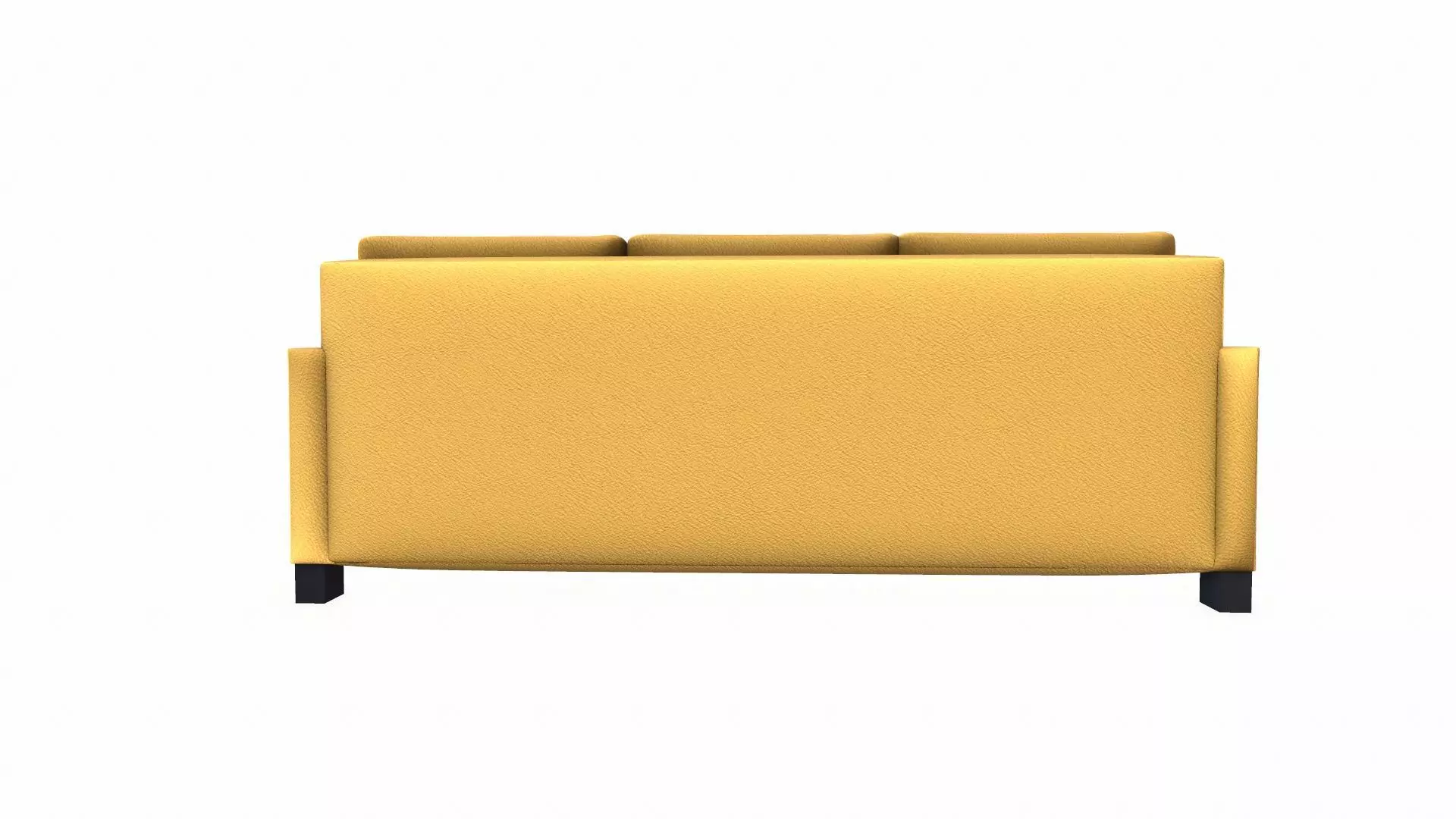 Leather Sofa Low-poly 3D model_7