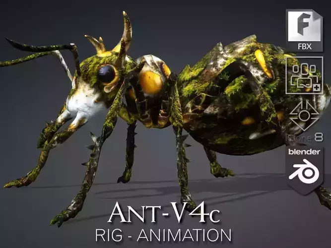 Ant-V4c 3D model