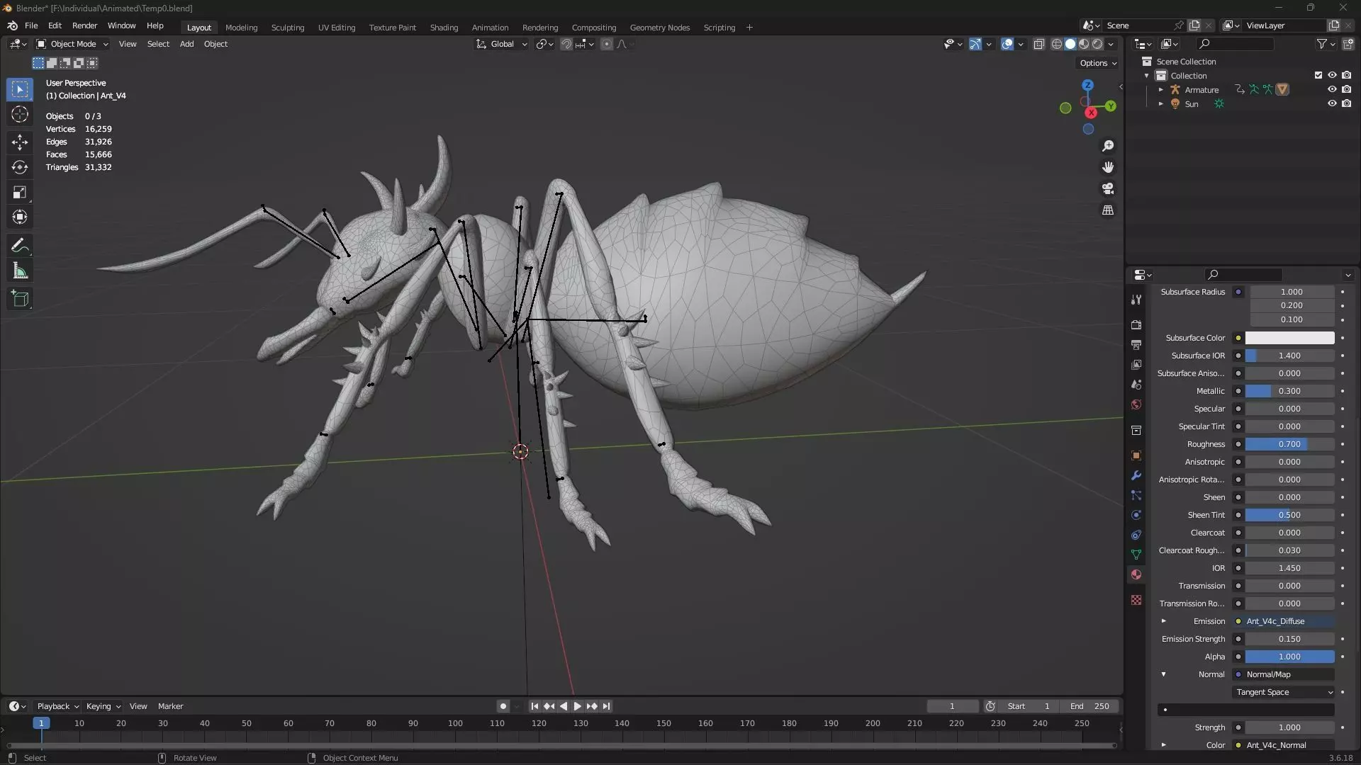 Ant-V4c 3D model_19