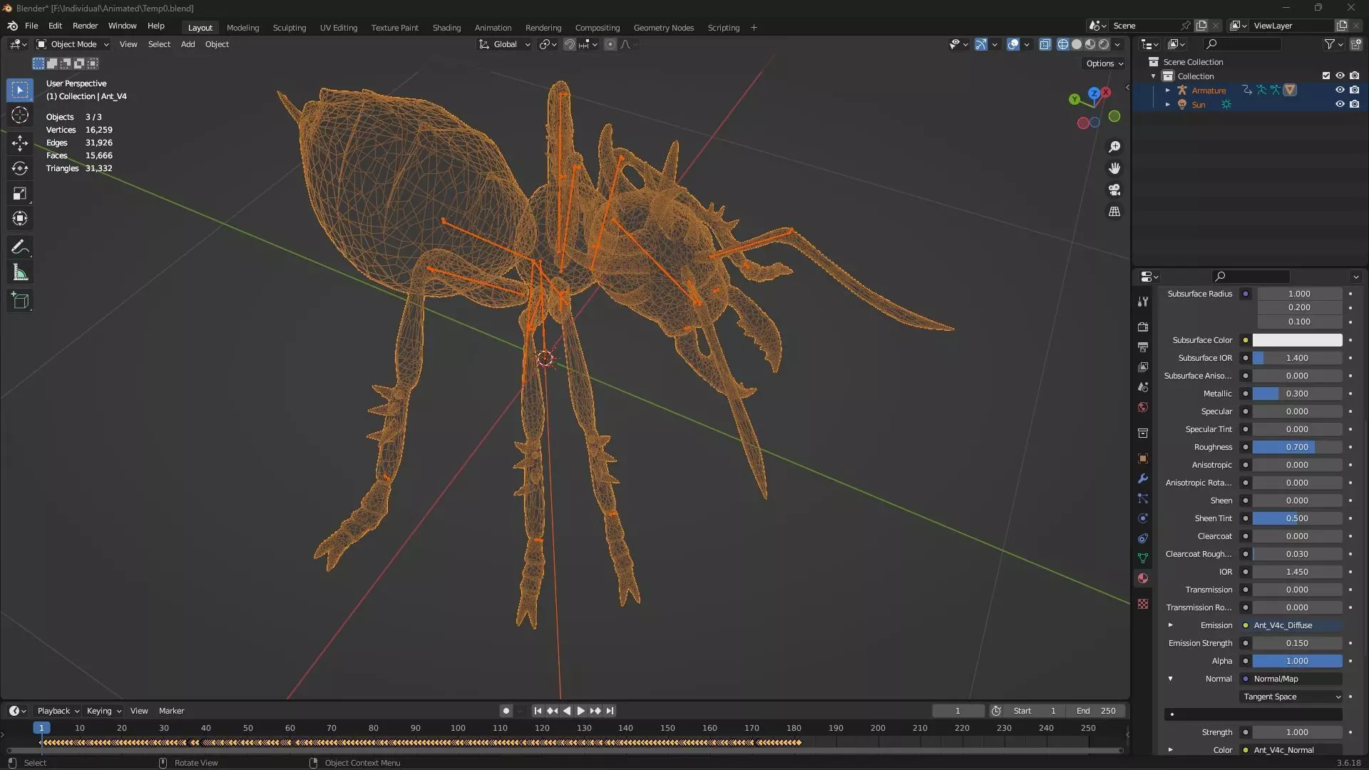 Ant-V4c 3D model_20