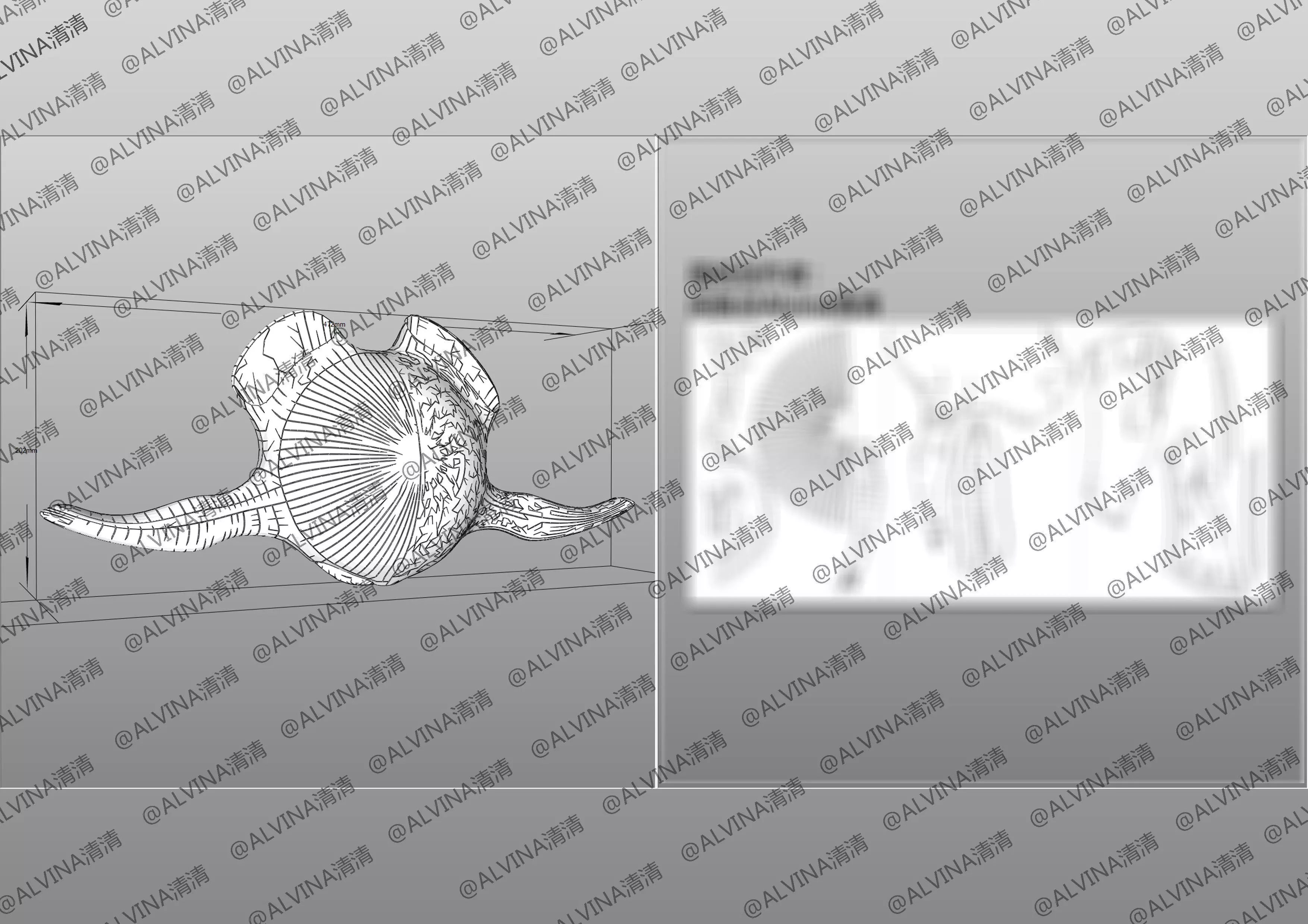 Claymore Teresa Armor - DIY Cosplay Pepakura Foam Template Low-poly 3D model_13