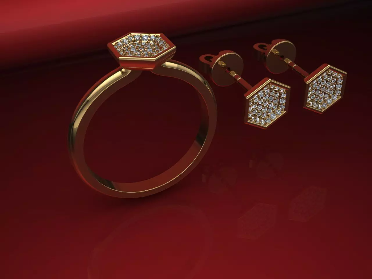 jewelry ring earrings collection 2025 best Free 3D print model