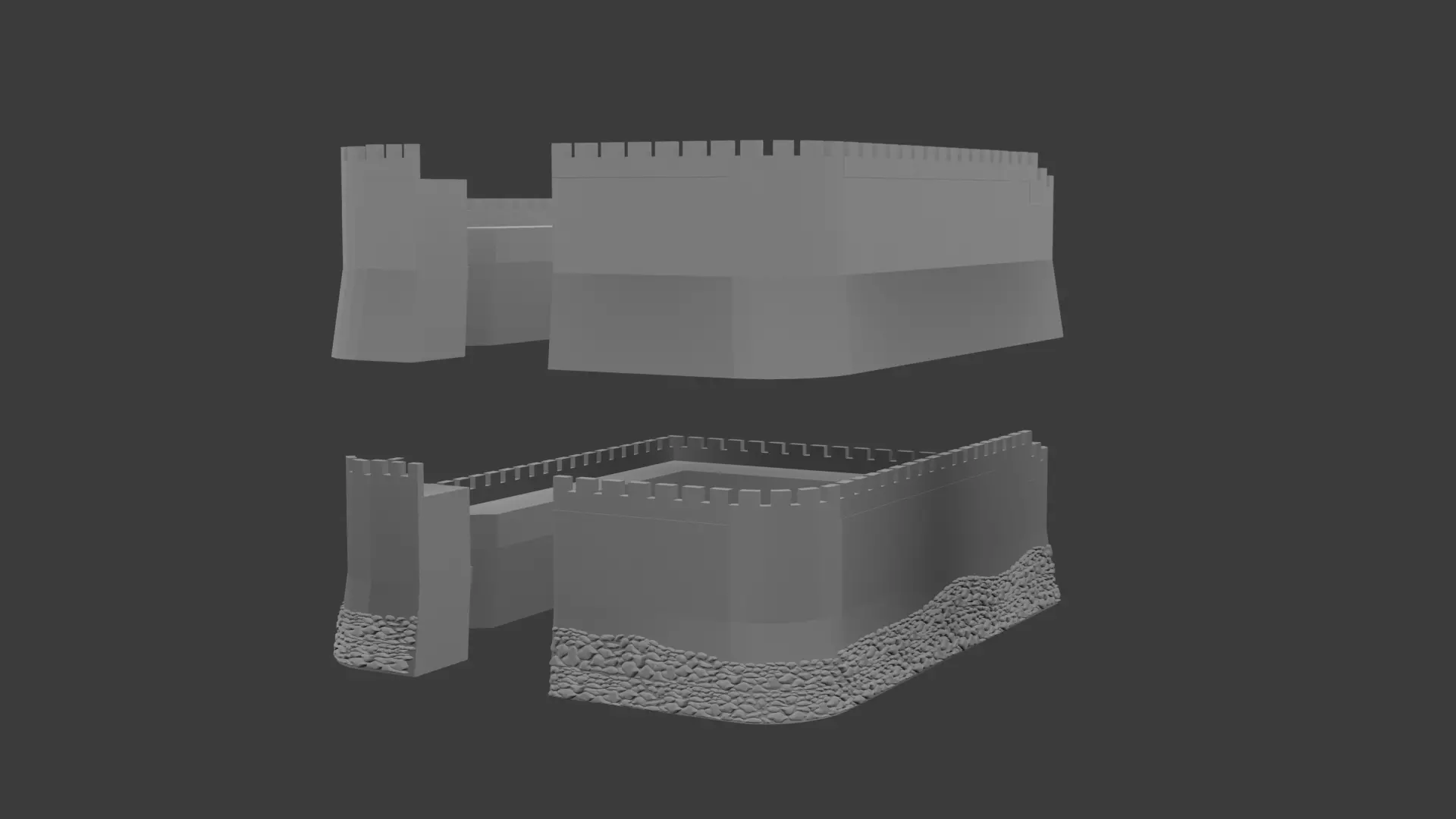 TALMBERG CASTLE from Kingdome Come Deliverance  3D print model_11