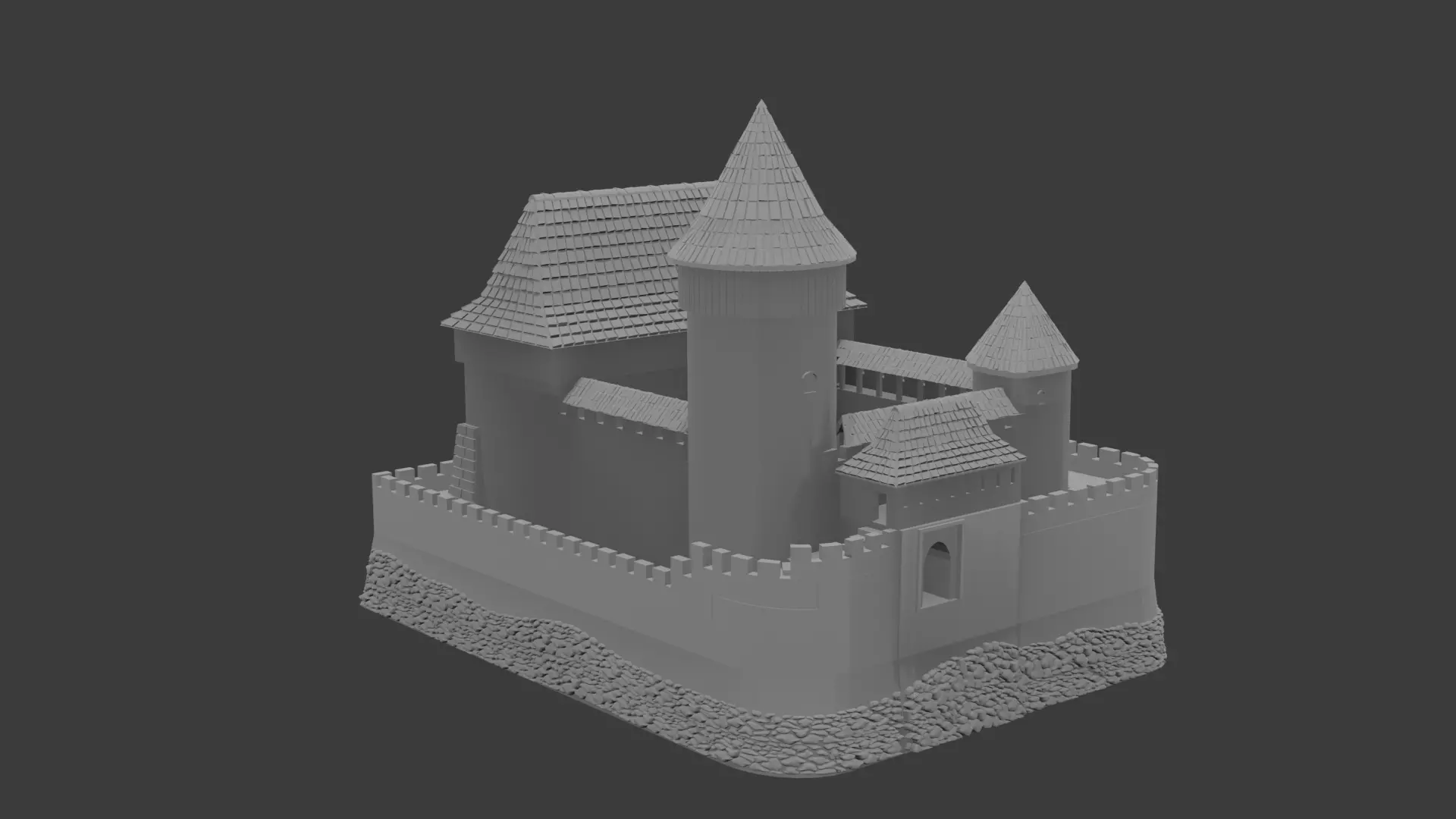 TALMBERG CASTLE from Kingdome Come Deliverance  3D print model_9