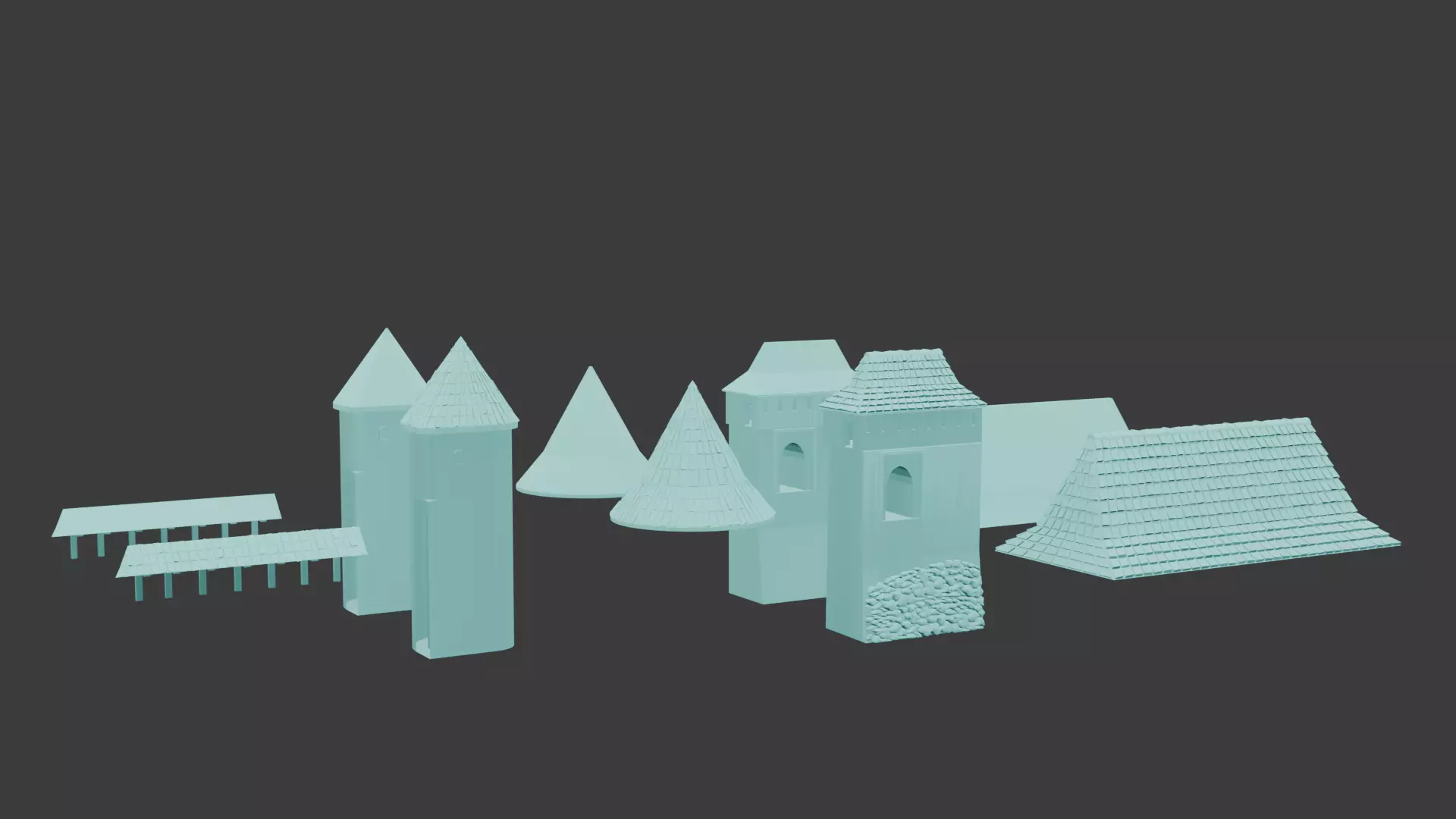 TALMBERG CASTLE from Kingdome Come Deliverance  3D print model_13