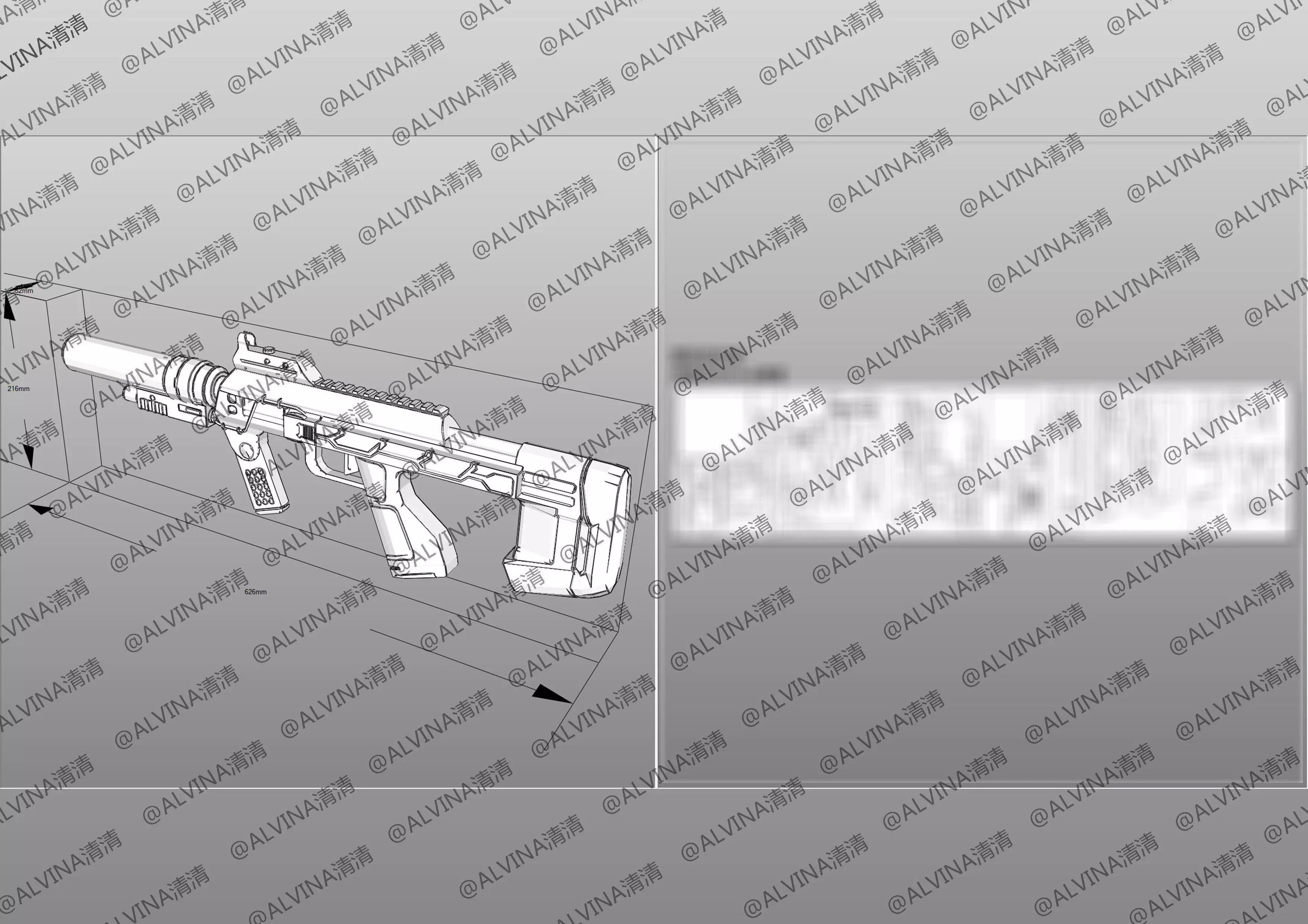 Halo ODST Armor - DIY Cosplay Pepakura Foam Template Low-poly 3D model_29