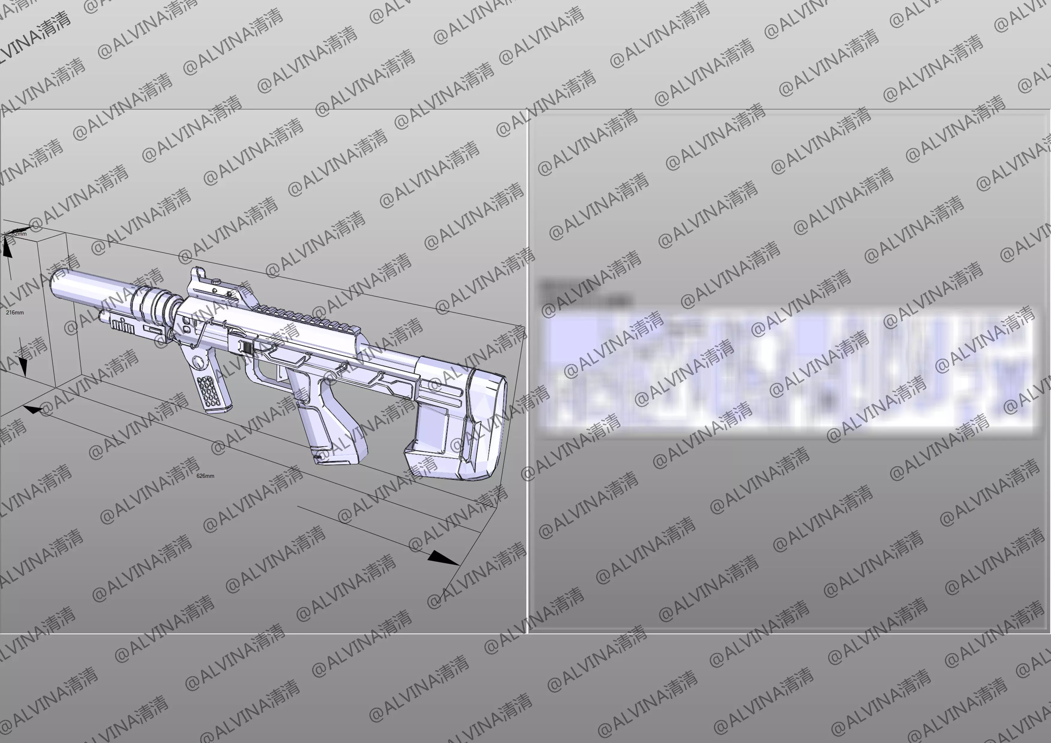 Halo ODST Armor - DIY Cosplay Pepakura Foam Template Low-poly 3D model_28