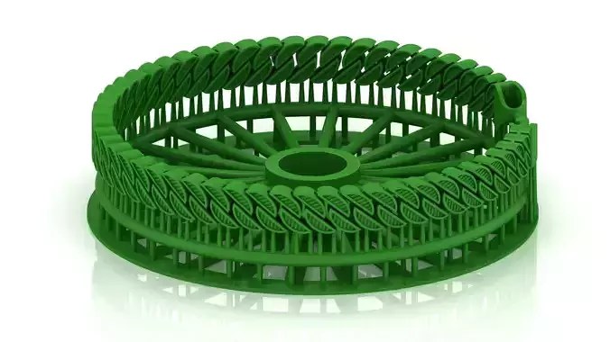11MM TEXTURE SPIRAL MIAMI CUBAN LINK FOR BRACELET OR NECKLACE  3D print model