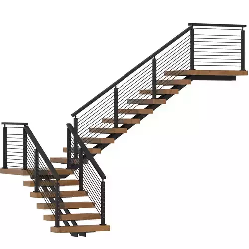 Staircase 06 3D model 3