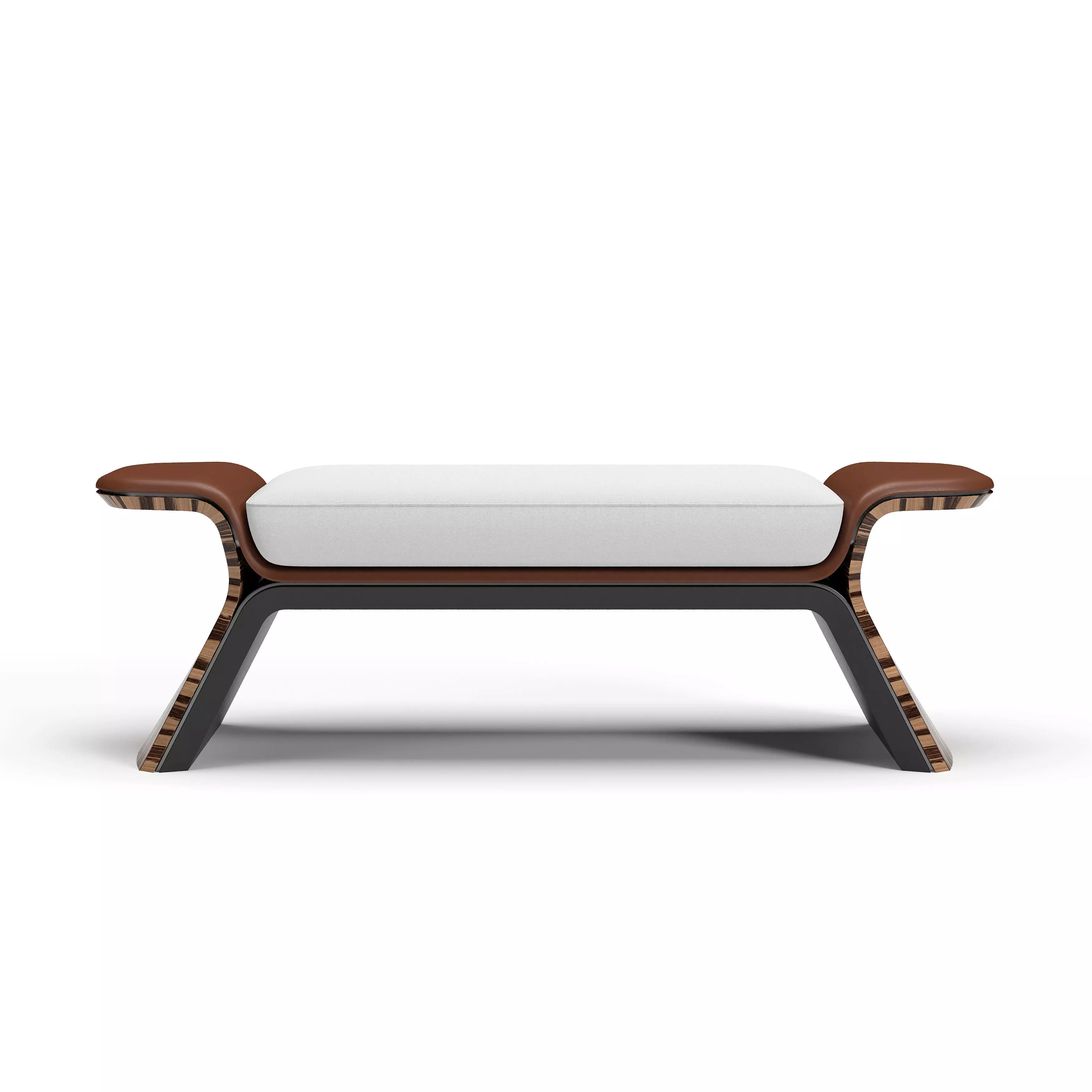 Bentley Home Galloway Bench  3D model_1