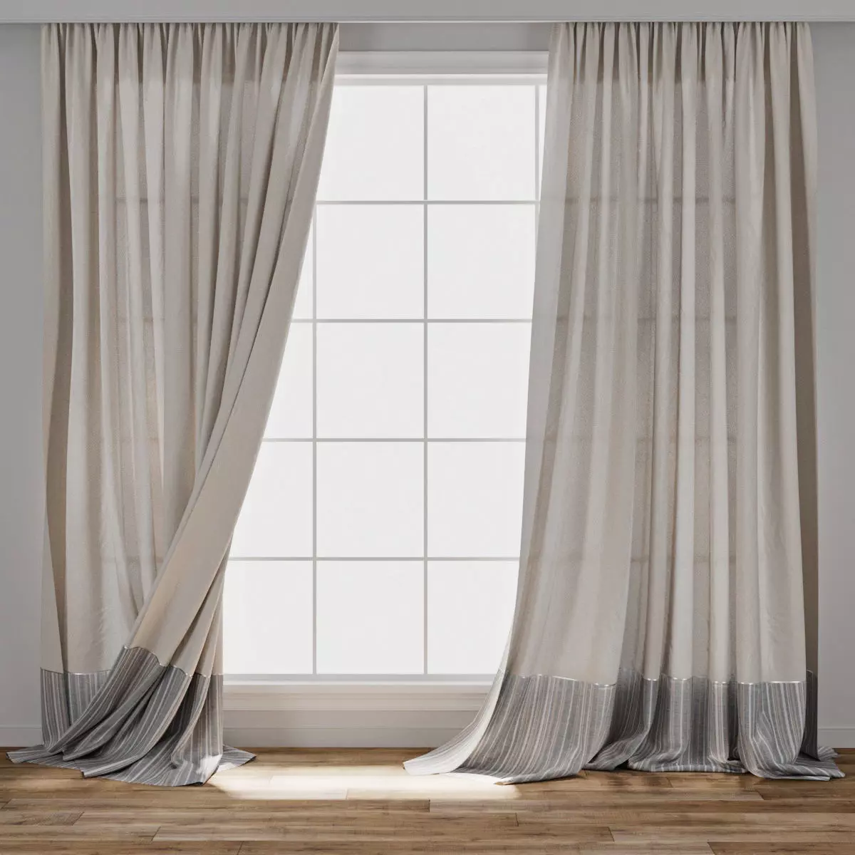 Curtain 004 3D model