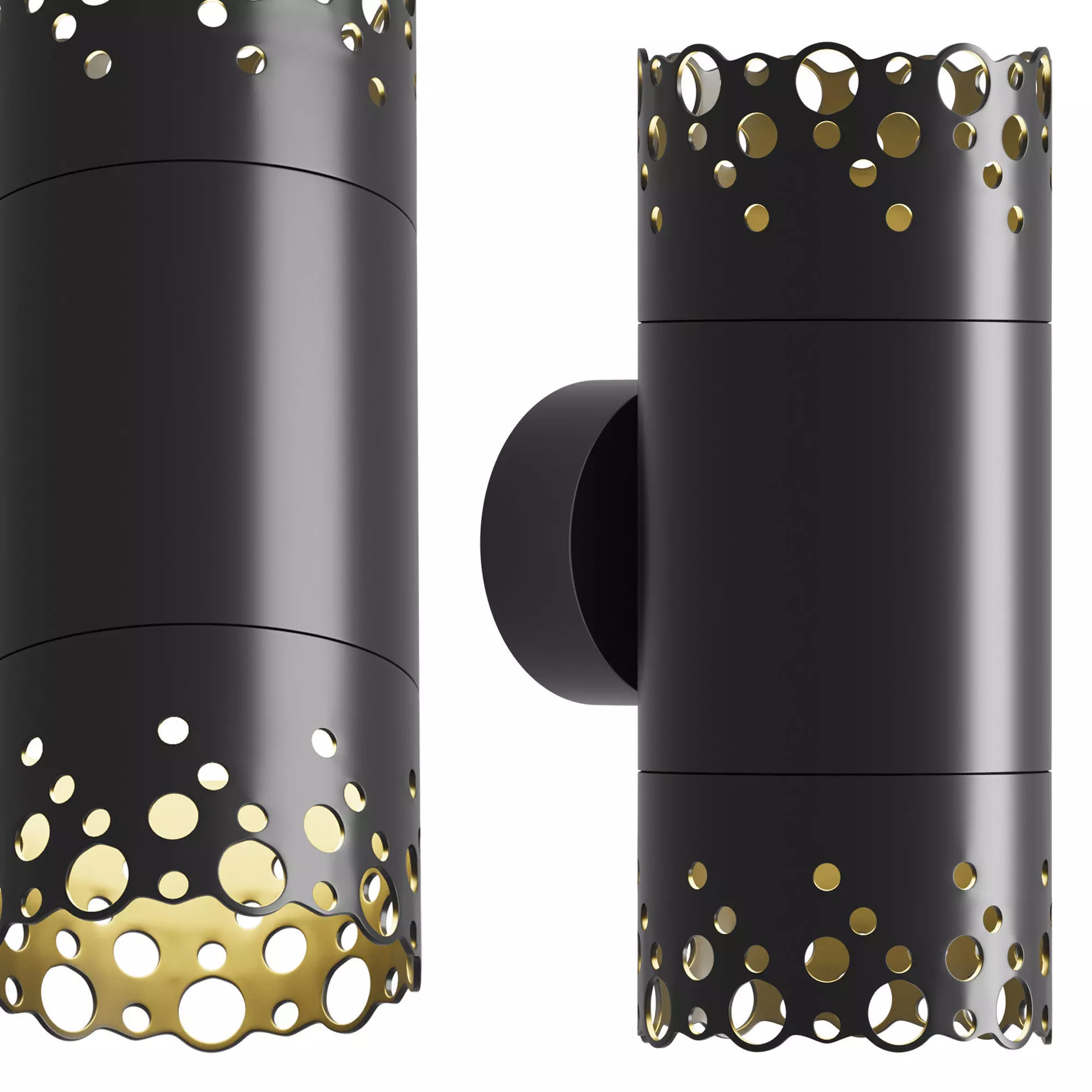 Wall lamp ERA BUBBLES WL54 2 GX53 3D model_0