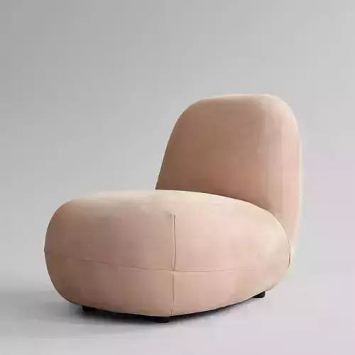3D Toe Chair Flat  by Nubuck 