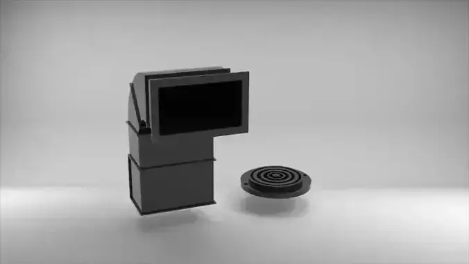 Downpipe ducting and vent