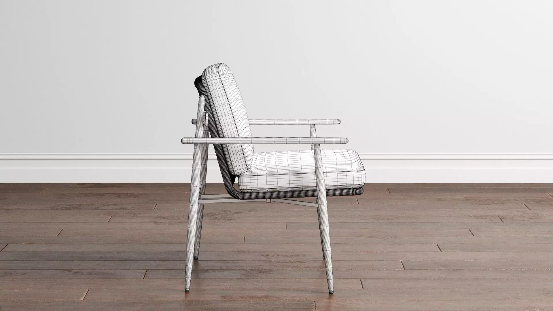 Trio Dining Table by Minotti 3D model_11