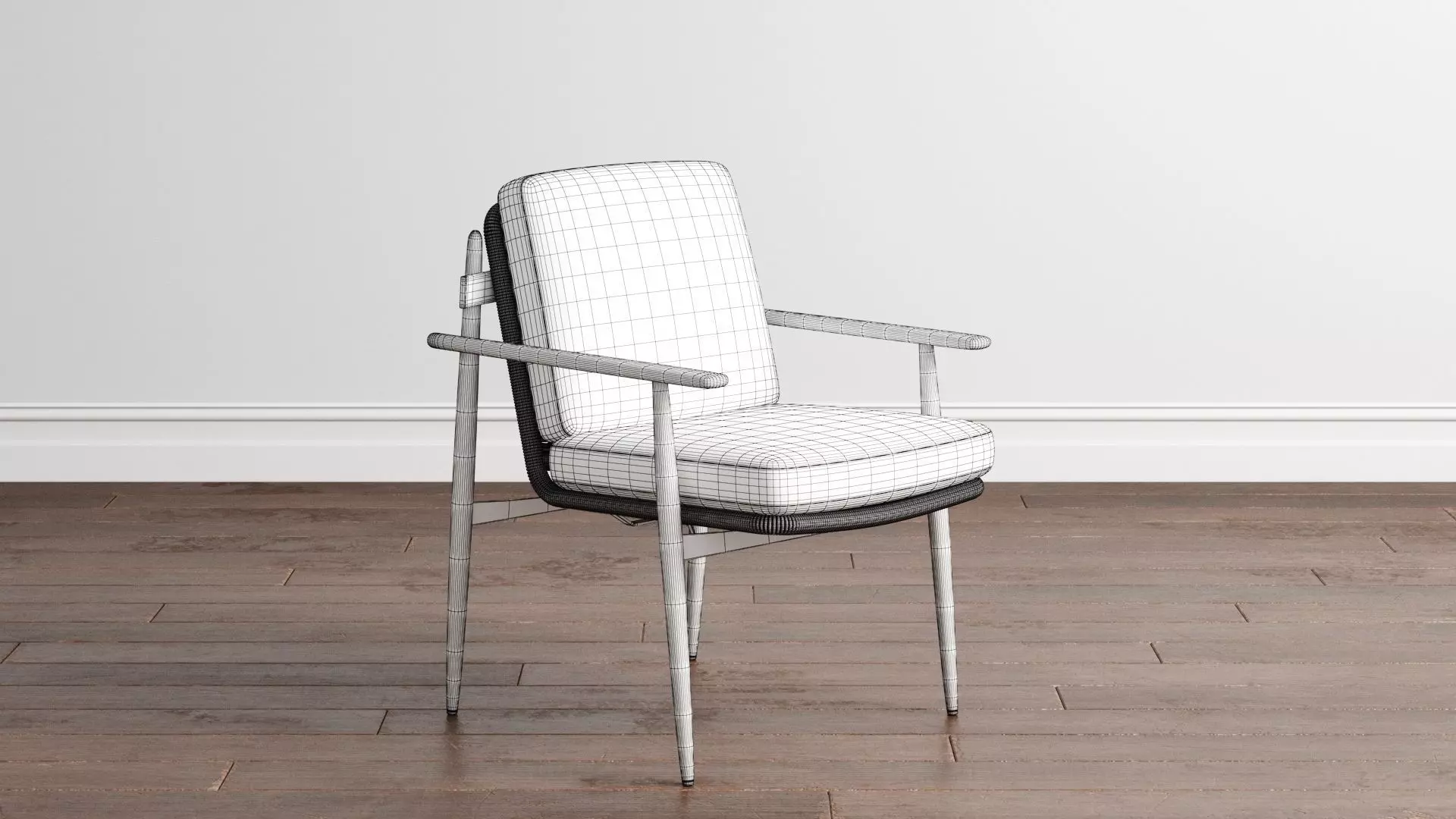 Trio Dining Table by Minotti 3D model_10