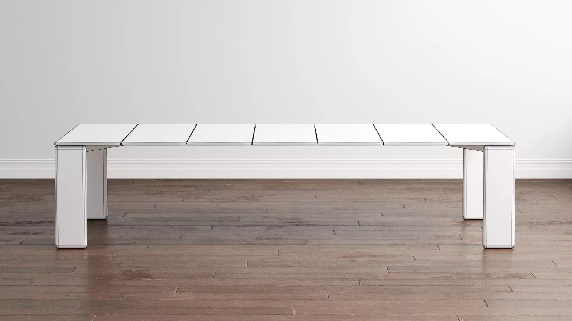 Trio Dining Table by Minotti 3D model_17