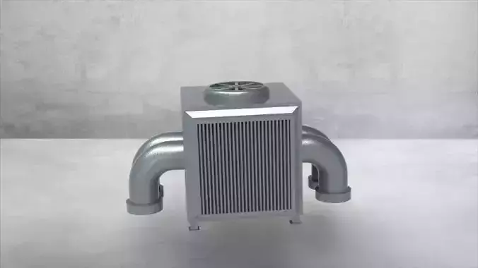 Box fan Piping