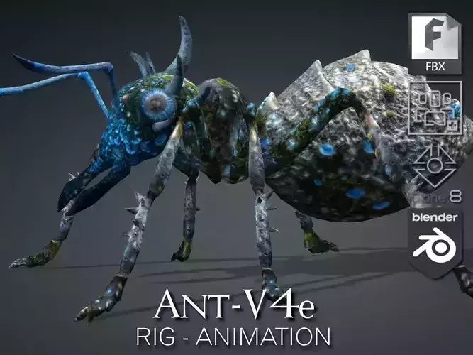 Ant-V4e 3D model