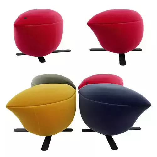 Ottoman LVBAN X933 3D model