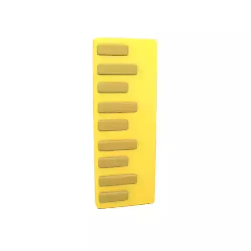 Ruler Icon v1 001 Low-poly 3D model