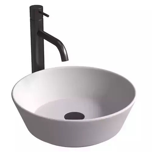 Arezzo Round Modern Counter Top Basin