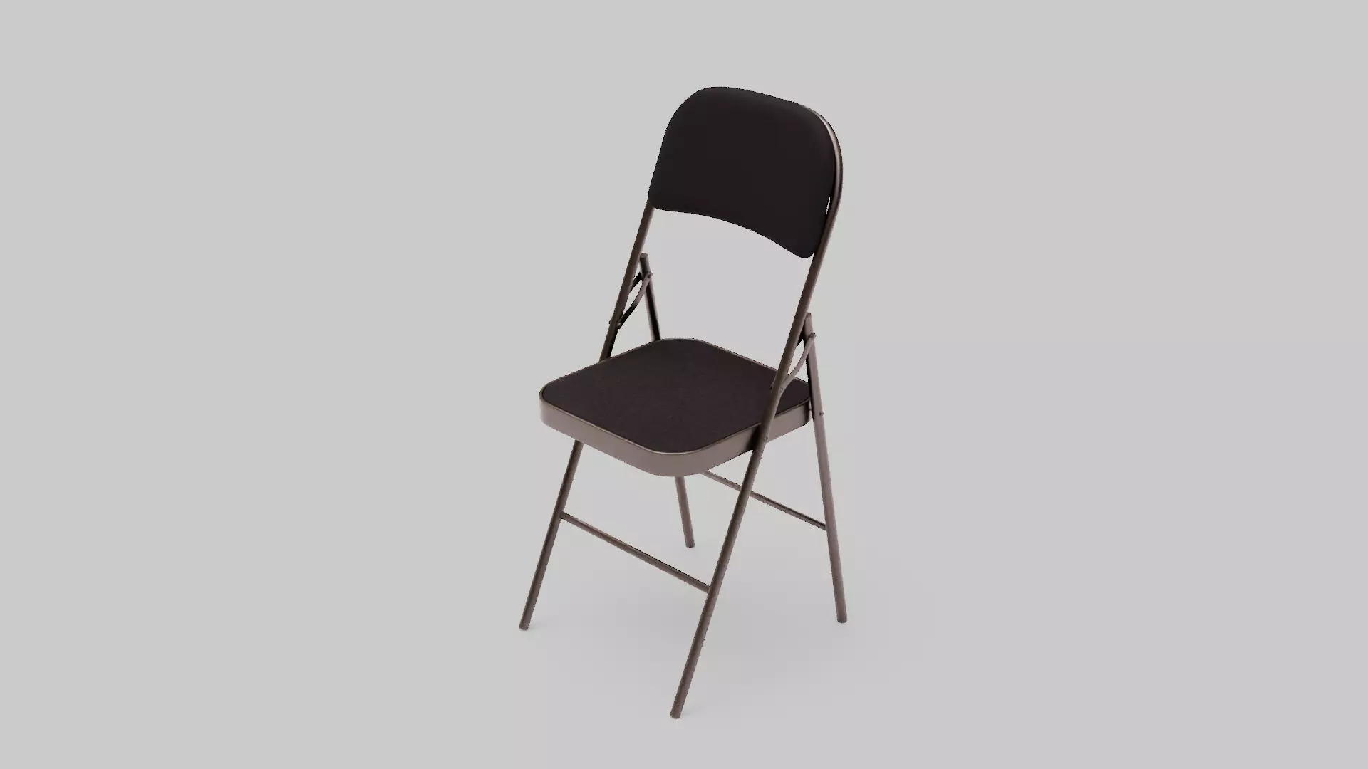 Realistic Folding Chair 3D Model High Quality Low-poly 3D model_7