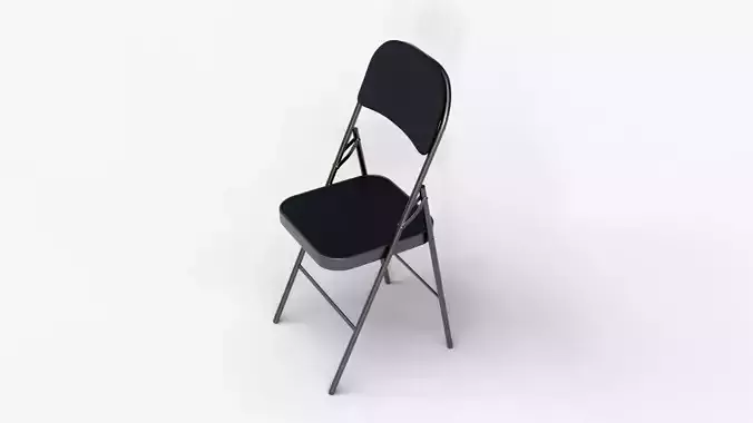 Realistic Folding Chair 3D Model High Quality Low-poly 3D model Realistic Folding Chair 3D Model High Quality Low-poly 3D model