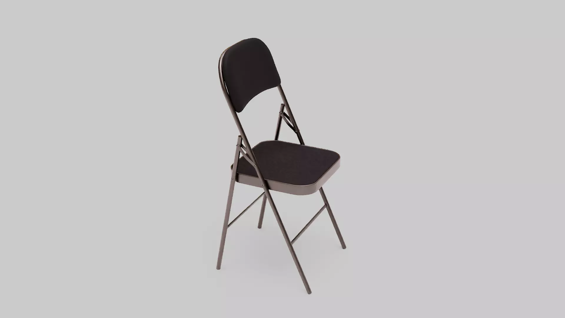 Realistic Folding Chair 3D Model High Quality Low-poly 3D model_12