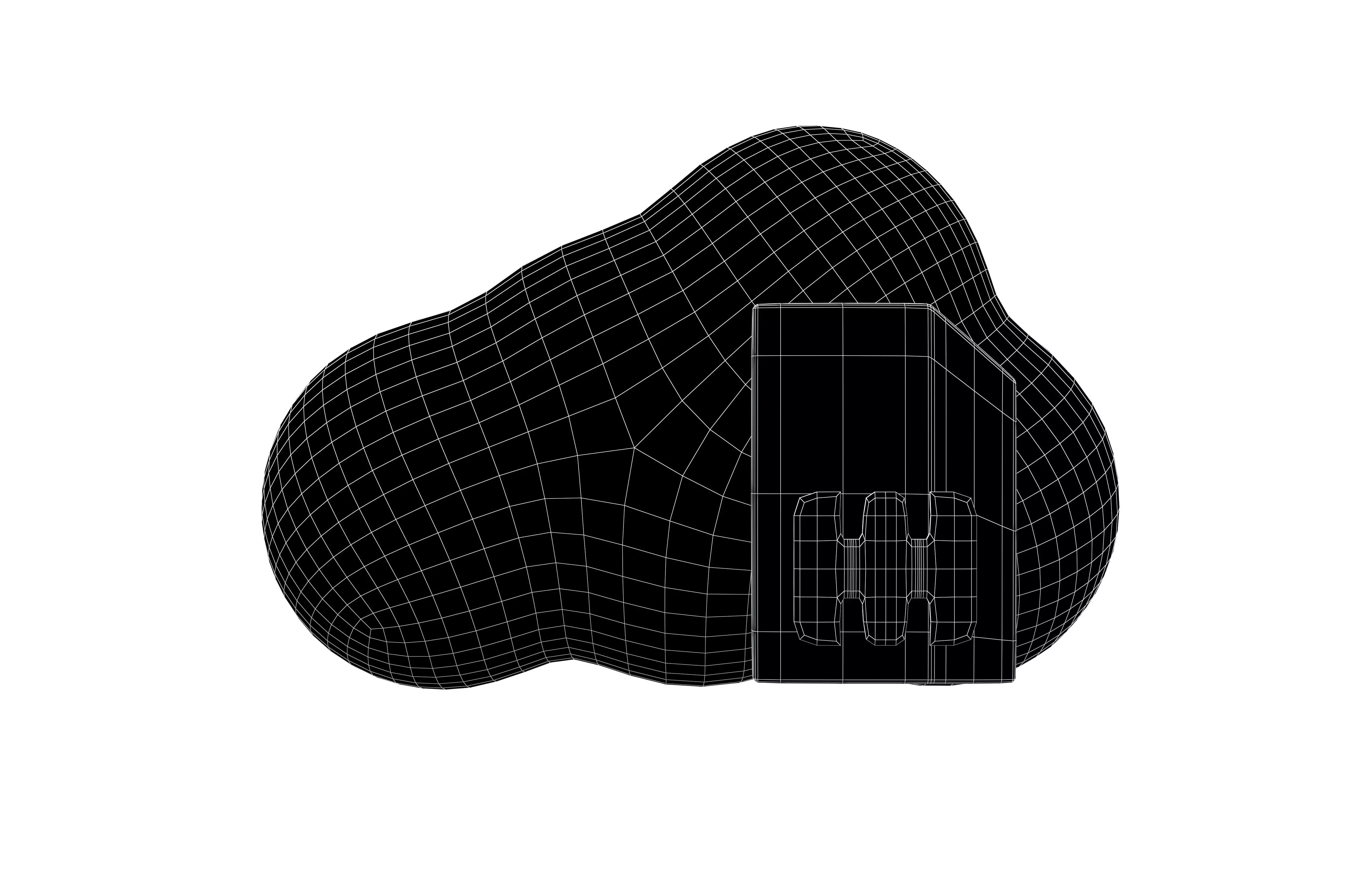 eSim Card Icon v1 003 Low-poly 3D model_5