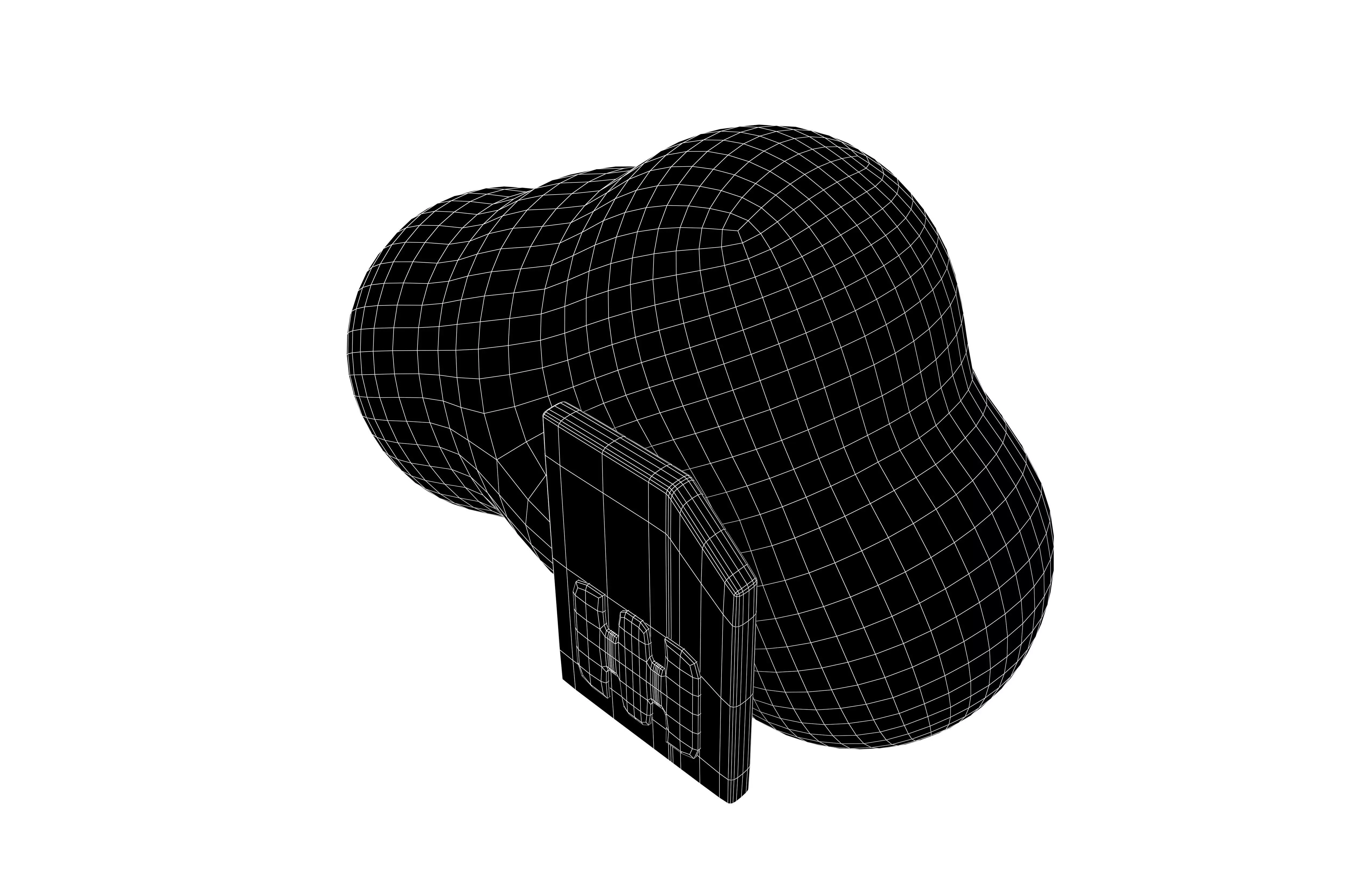 eSim Card Icon v1 002 Low-poly 3D model_6