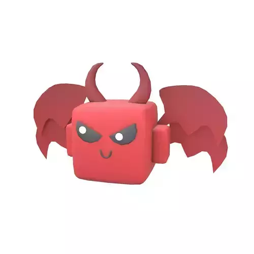 Devil Type Game Asset Pet Character v2 001