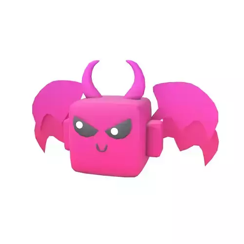 Devil Type Game Asset Pet Character v2 002